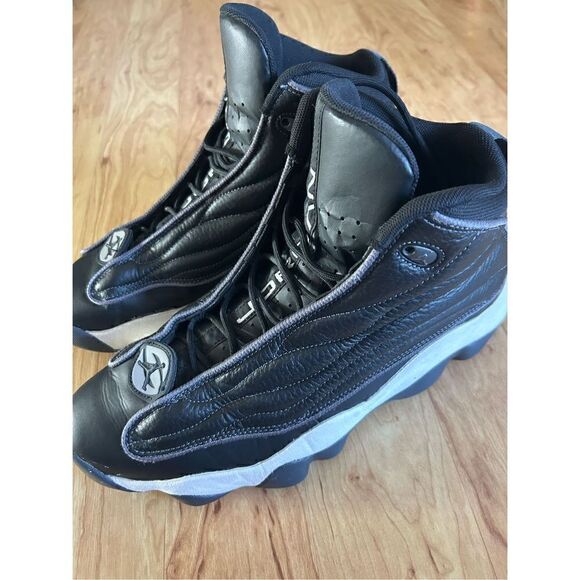 Nike Jordan Pro Strong Black White size 13 - Picture 2 of 7